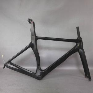 Tantan factory new Aero design  black color  carbon road bike frame carbon fibre racing bicycle frame700c accept painting